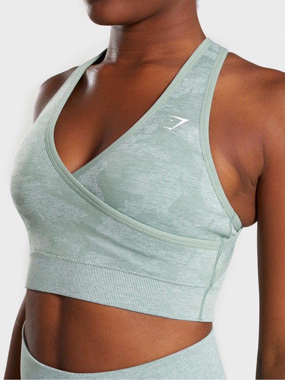Gymshark Camo Seamless Sports Bra